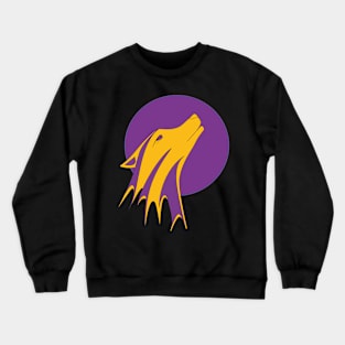 Howl Purple and Yellow Crewneck Sweatshirt